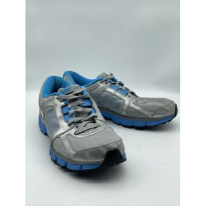 Nike Womens Dual Fusion ST 2 454240-002 Gray Silver Running Shoes Sneakers Sz 11